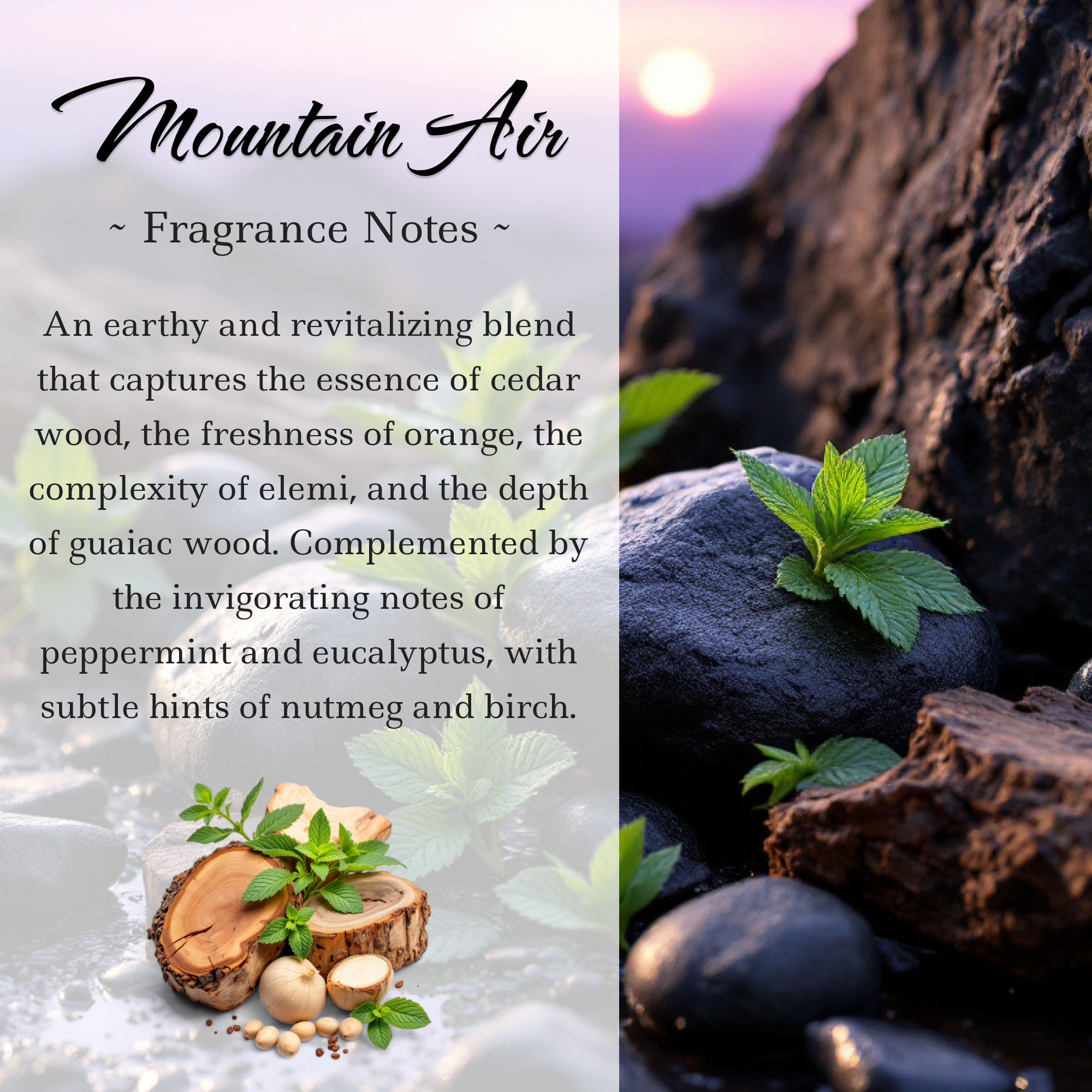 Mountain Air — Soy Wax Candle (10 oz)