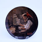 Knowles 1980 Norman Rockwell „Der Schiffbauer“ Teller – Heritage Collection