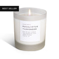 Bougie Signature Eucalyptus + Lavande – Mélange Herbacé Apaisant