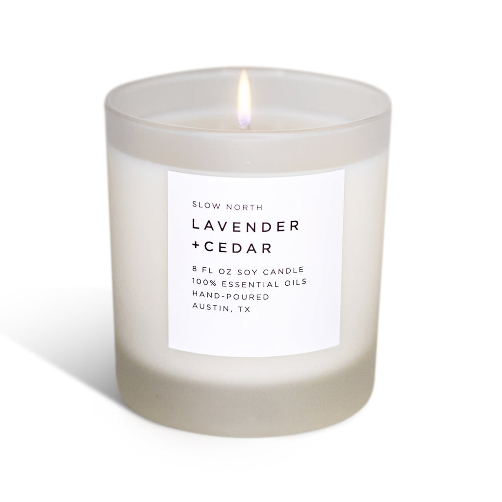 Slow North Lavender & Cedar - Signature Candle