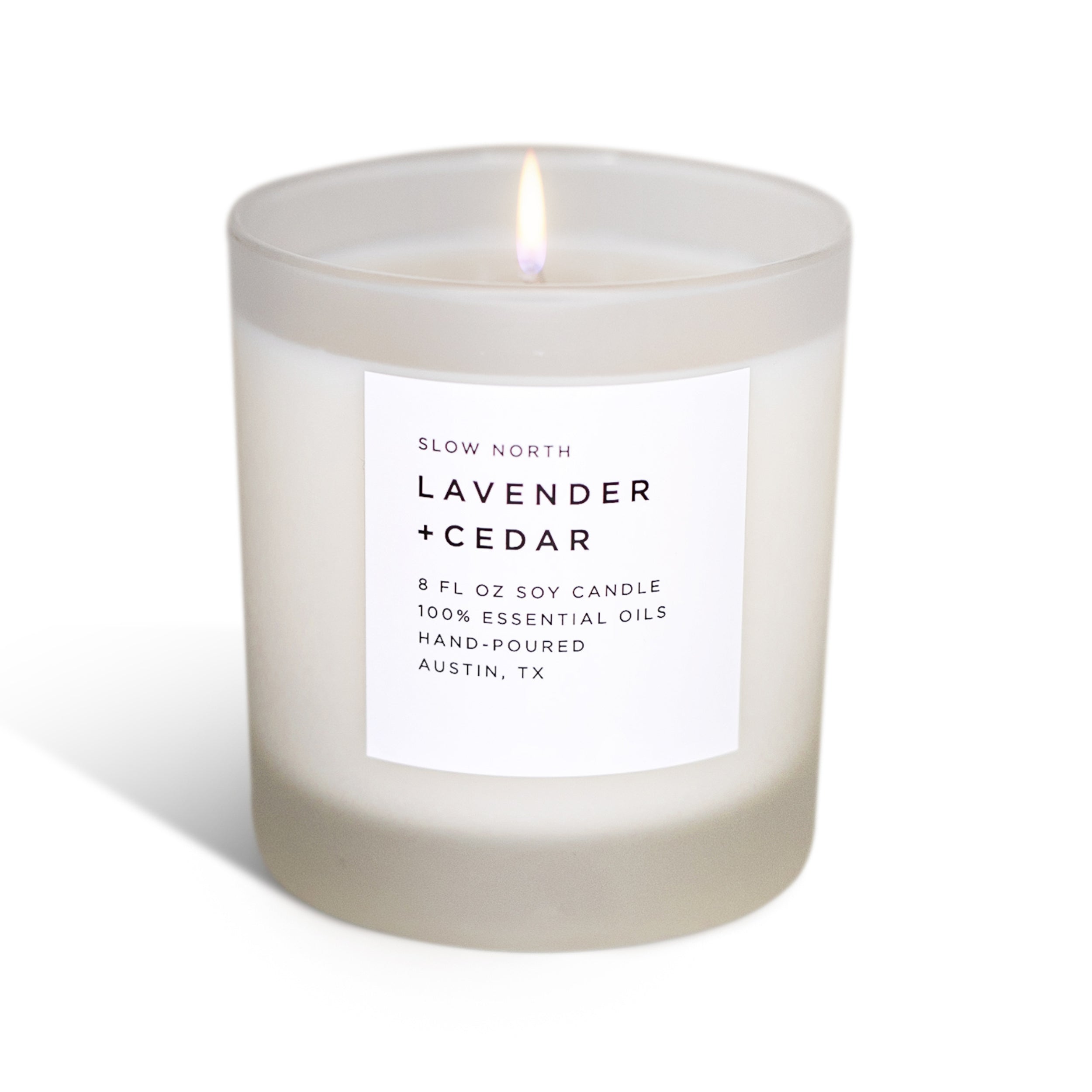 Slow North Lavender & Cedar - Signature Candle