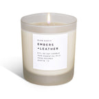 Signature-Kerze Embers + Leather – Vetiver, Zeder & Patschuli