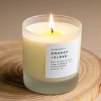 Signature Kerze Orange + Nelke – Warme Zitrusfrüchte & Gewürze