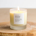 Signature Kerze Orange + Nelke – Warme Zitrusfrüchte & Gewürze
