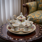 Royal Albert Old Country Roses Miniature Tea Set in Presentation Box