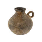 Olivii Blumenvase – Verwitterter Ton