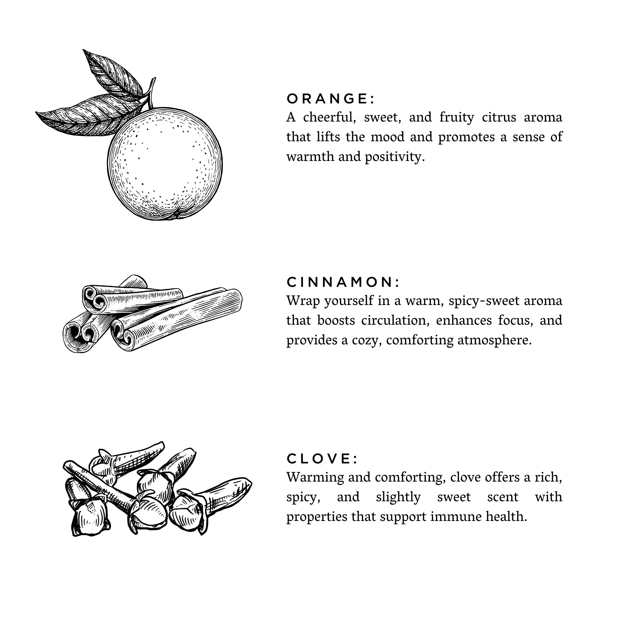 Linen Spray – Orange + Clove