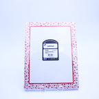 Briefpapier mit rosa Herzen, 100 Blatt, 8,5x11