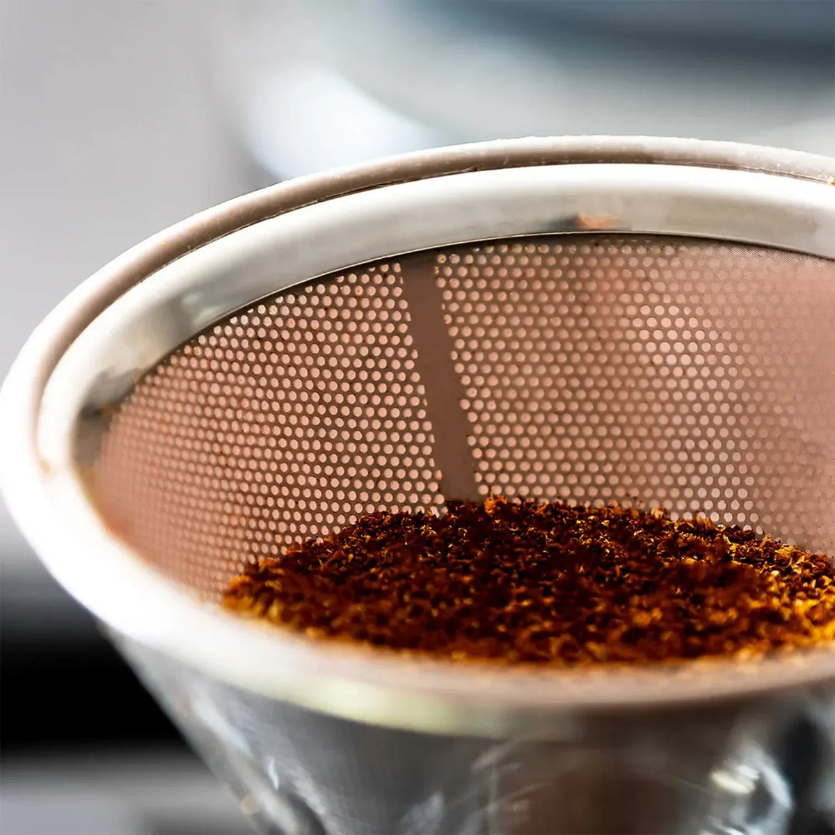 Ovalware Stainless Steel Coffee Filter - Dual-Layer Reusable