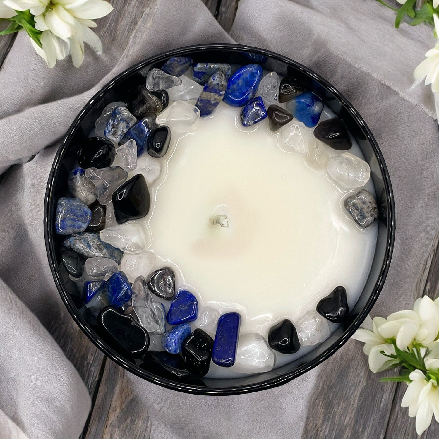 Sagittarius Zodiac Crystal Candle — 10 oz