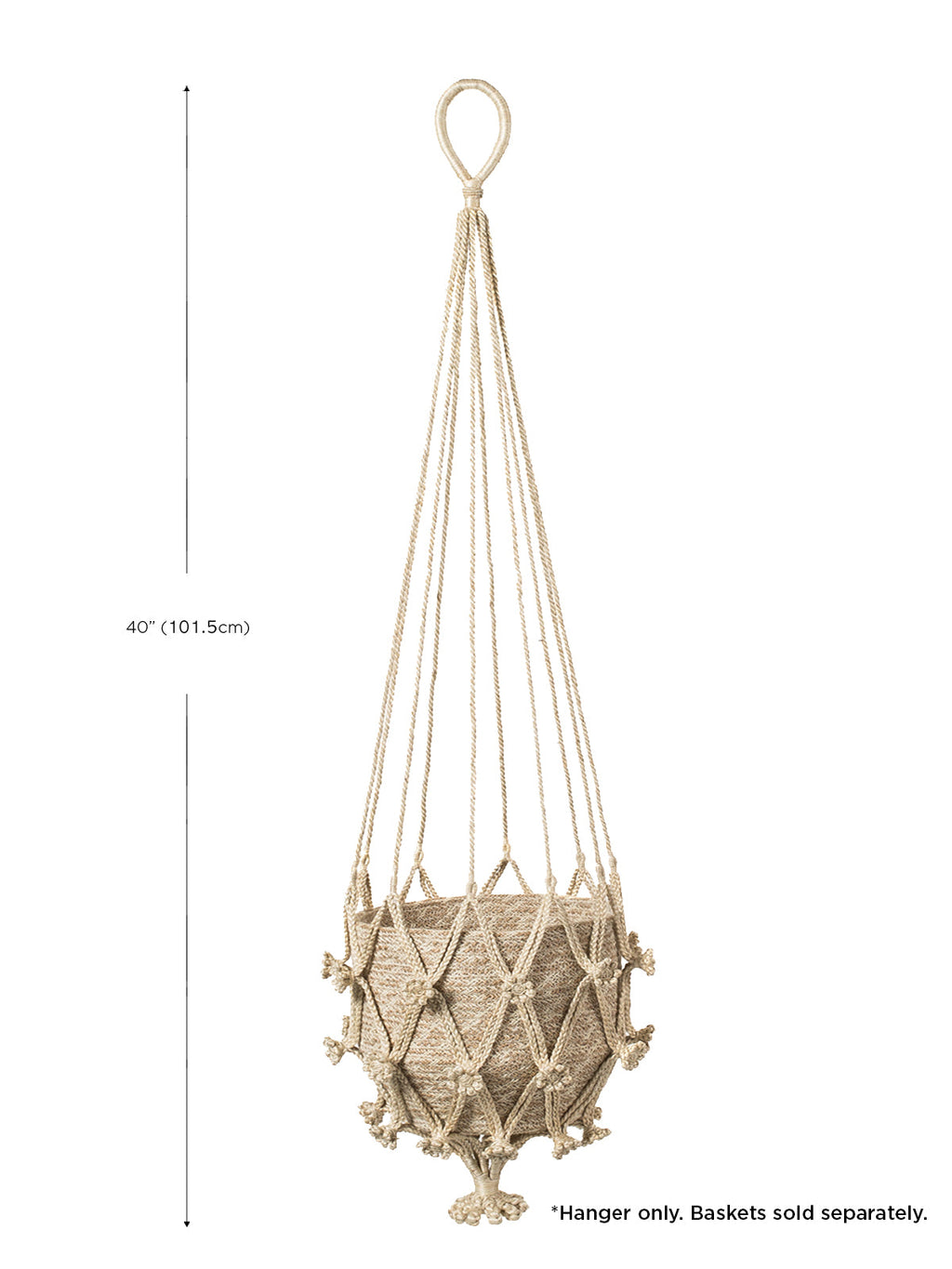 Shuly Jute Plant Hanger – Natural