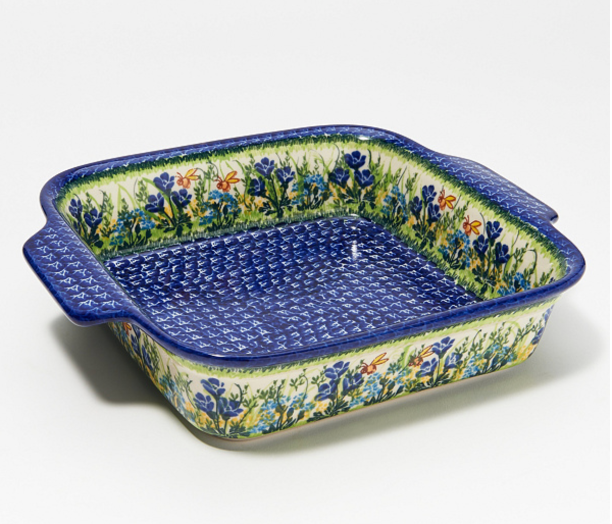 9x9 Polish Pottery Square Baker