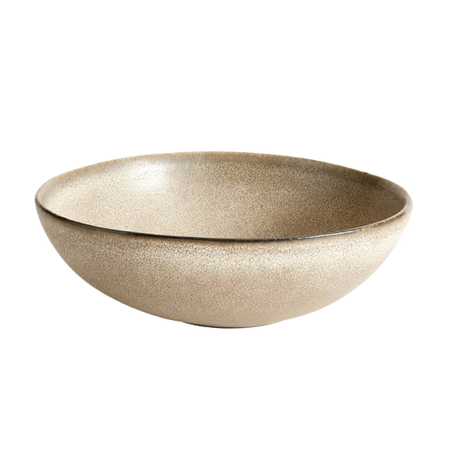 Oval Reactive‑Glaze Serving Bowl