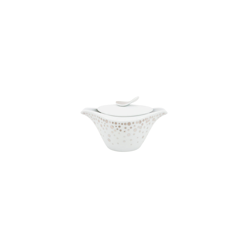 Silver Rain Creamer + Sugar Bowl