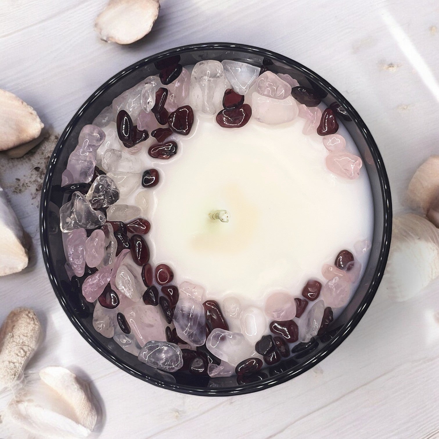 Taurus Zodiac Crystal Candle — 10 oz