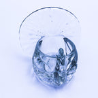 AVON Clear Pressed-Glass Turkey Tealight - 1979 Collectible
