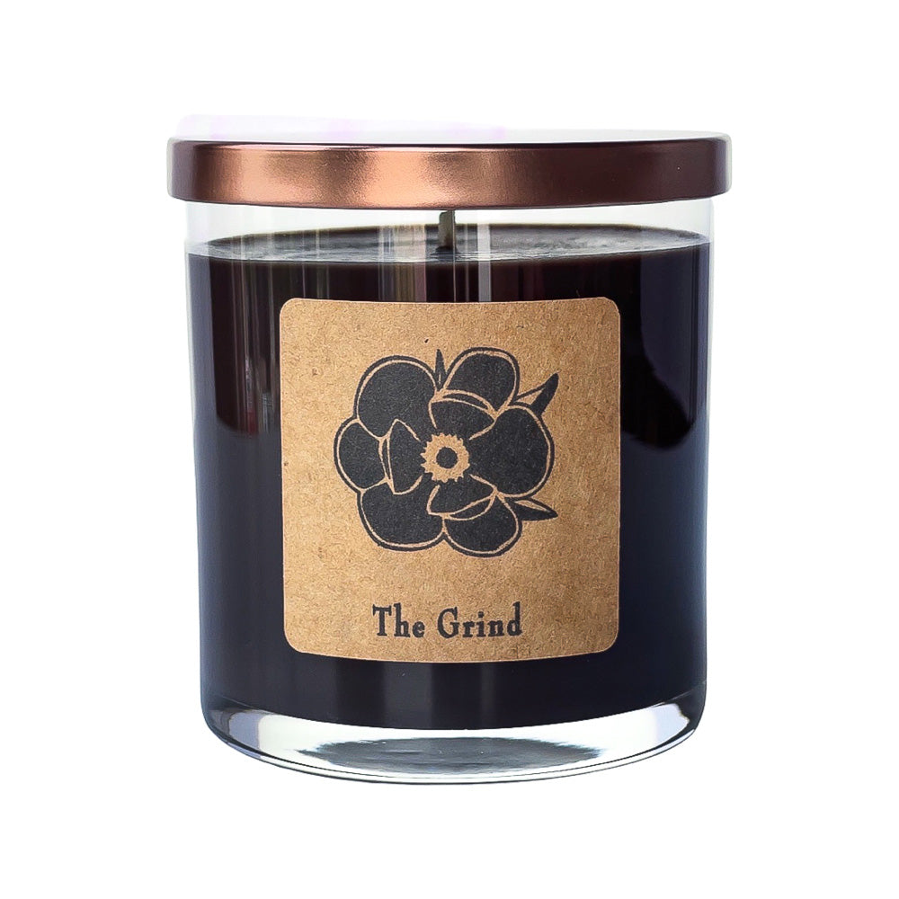The Grind 10 oz Soy Candle - Coffee, Cream & Sugar