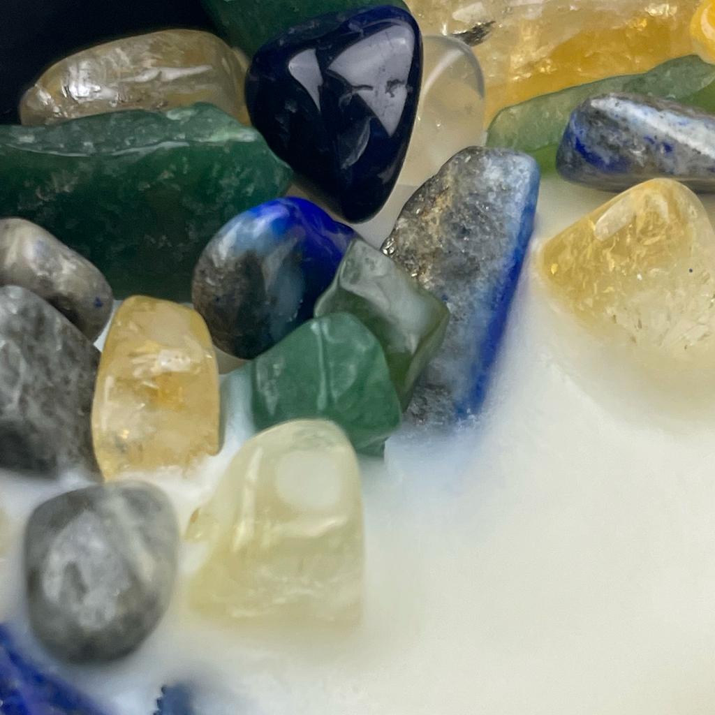 Virgo Zodiac Crystal Candle — 10 oz