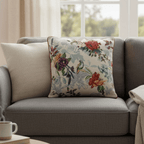 DaDa Bedding Elegante Tropische Paradies Vögel Blumenteppich Dekokissenbezüge 16" (18116)