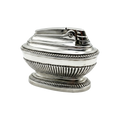 Vintage Ronson “Queen Anne” Table Lighter – Silver‑Plated Mid‑Century Design