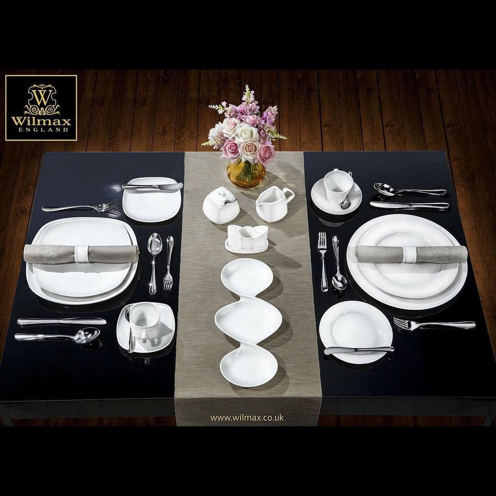 Professional Rolled Rim Dessert Plate – 7 inch – Set of 12