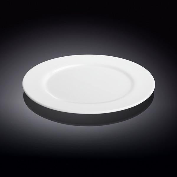 Professional Rolled Rim Dessert Plate – 8 inch – Set of 6