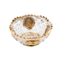 Northwood Memphis Medallions Bowl - Gold Gilt Trim
