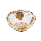 Northwood Memphis Medallions Bowl - Gold Gilt Trim