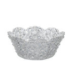 Doyle & Company No. 300 Daisy & Button Bowl - Scalloped Starburst Glass