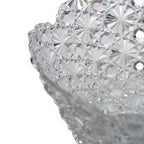 Doyle & Company No. 300 Daisy & Button Bowl - Scalloped Starburst Glass