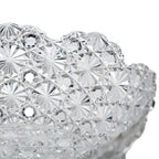 Doyle & Company No. 300 Daisy & Button Bowl - Scalloped Starburst Glass