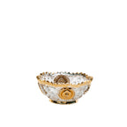 Northwood Memphis Medallions Bowl - Gold Gilt Trim