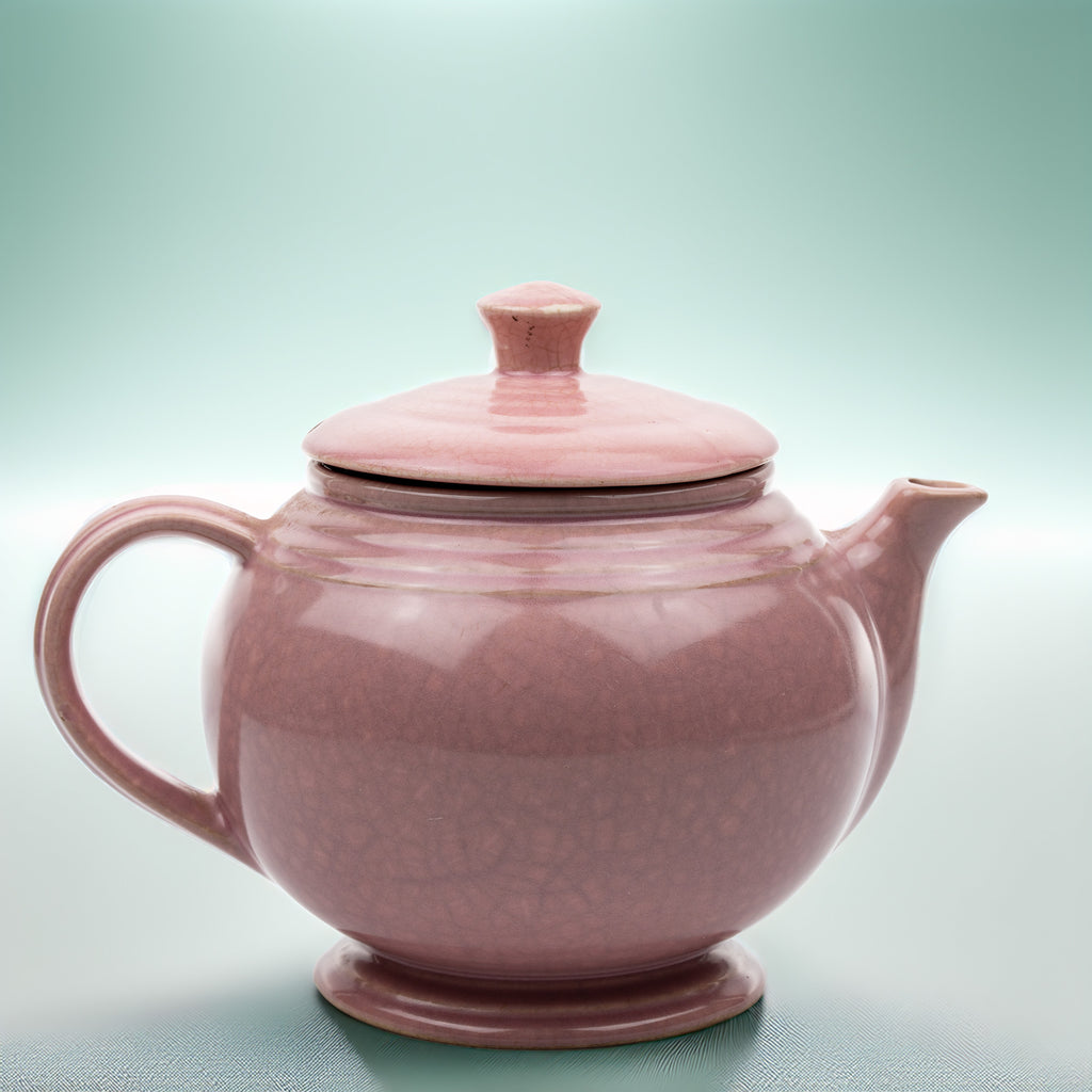 Cameron Clay Sevilla Ringware Teapot - Dusty Rose