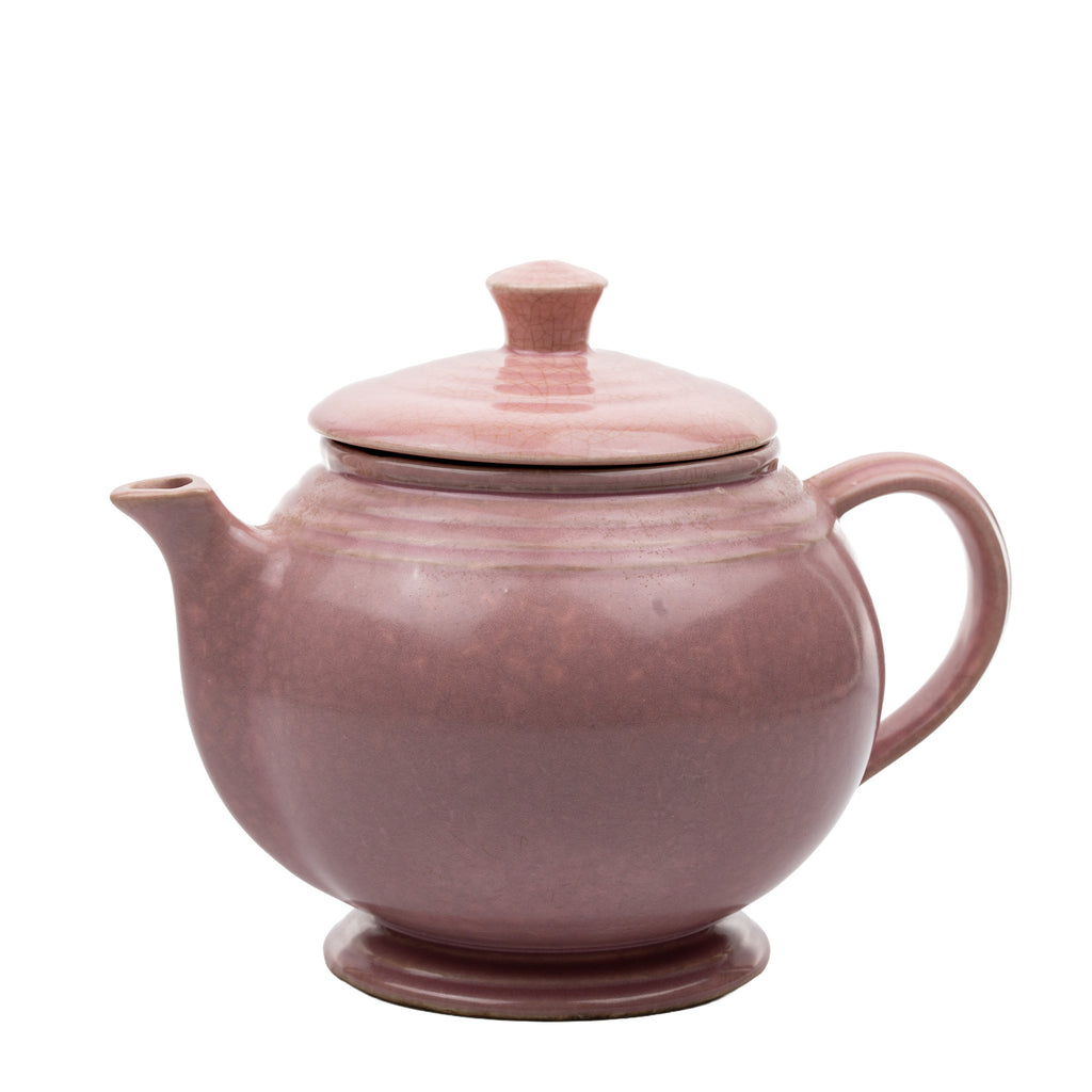 Cameron Clay Sevilla Ringware Teapot - Dusty Rose