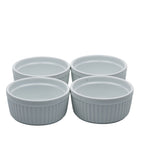 Threshold Porcelain Ramekin Set of 4 - Ribbed White