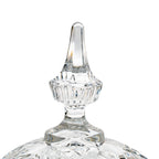 Cut Crystal Covered Candy Dish - Zajecar Pedestal Bonbon Jar