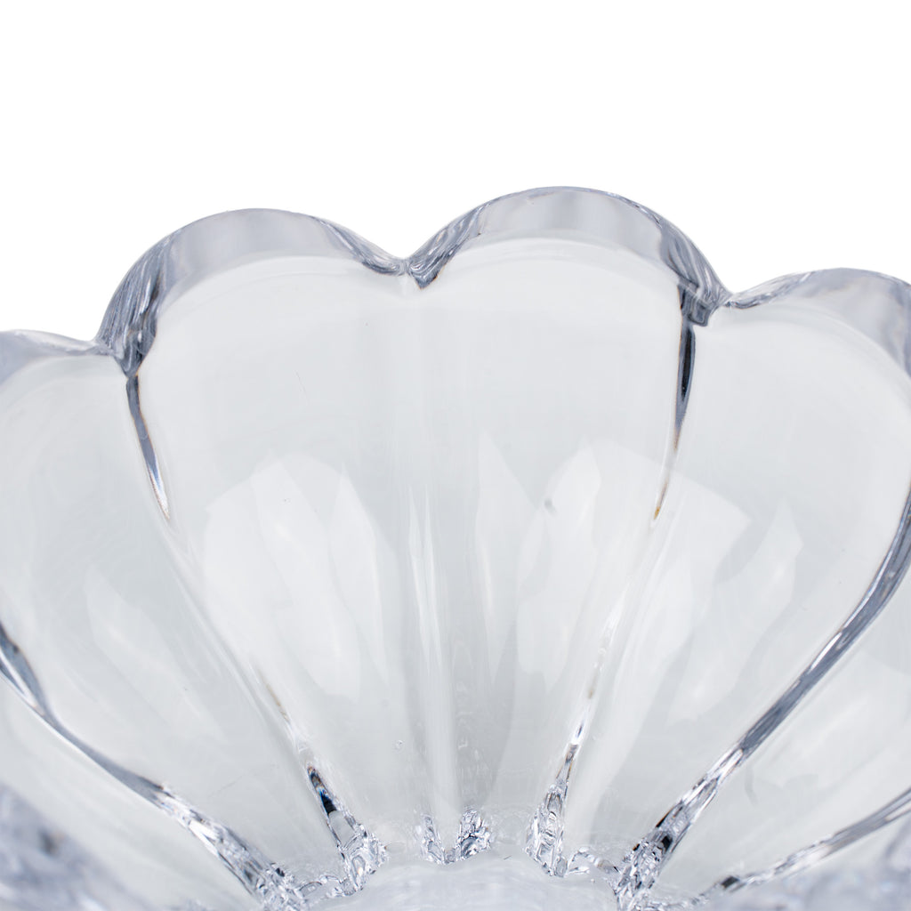Mikasa Zinnia Lead Crystal Bowl - Clear Zinnia Candy Dish