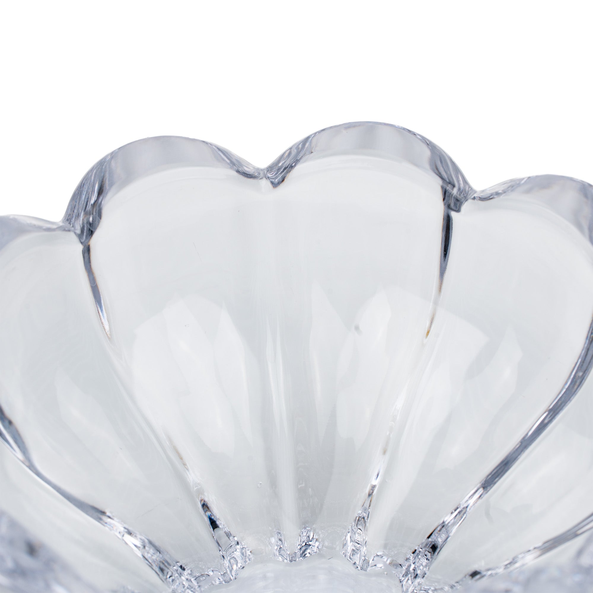 Mikasa Zinnia Lead Crystal Bowl - Clear Zinnia Candy Dish