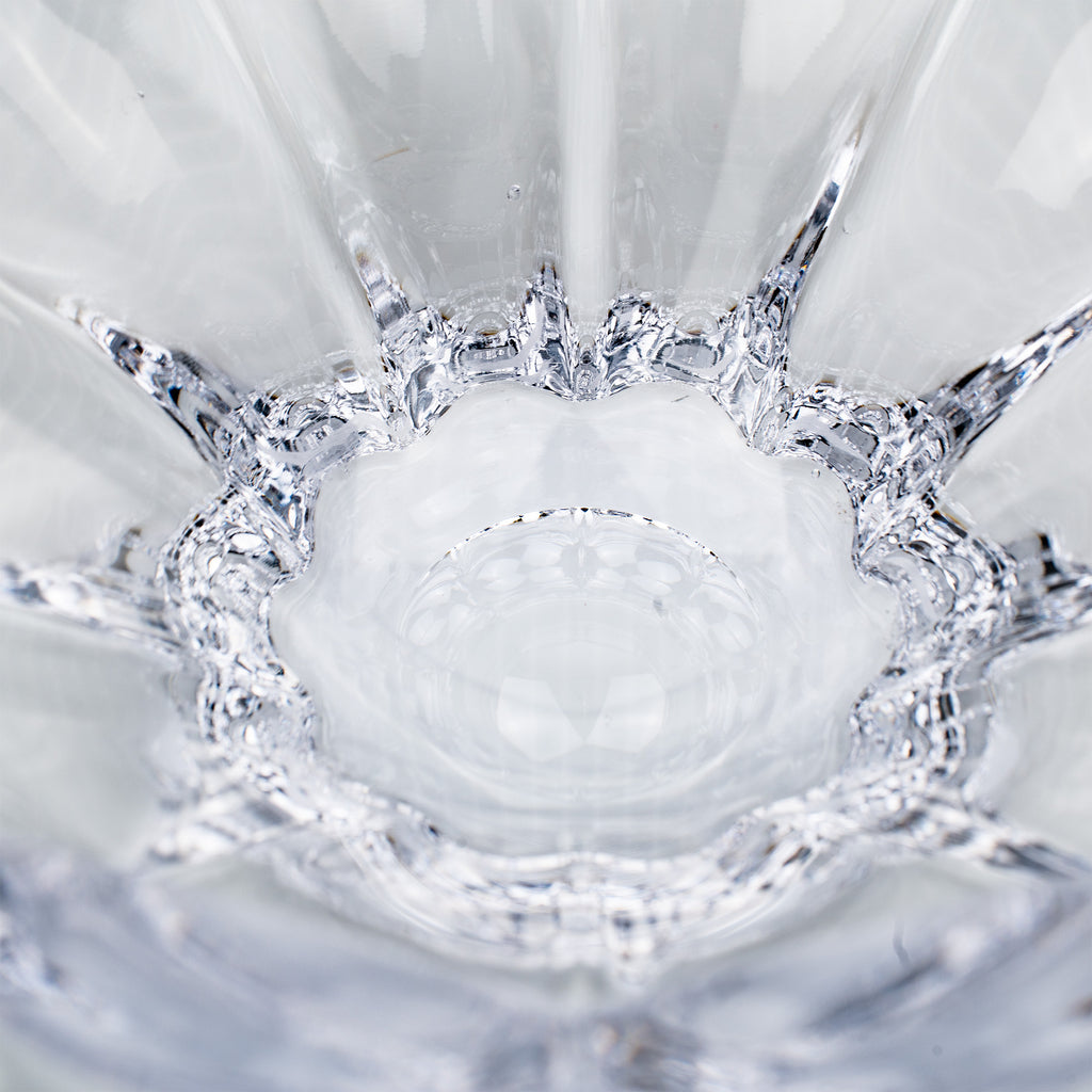 Mikasa Zinnia Lead Crystal Bowl - Clear Zinnia Candy Dish