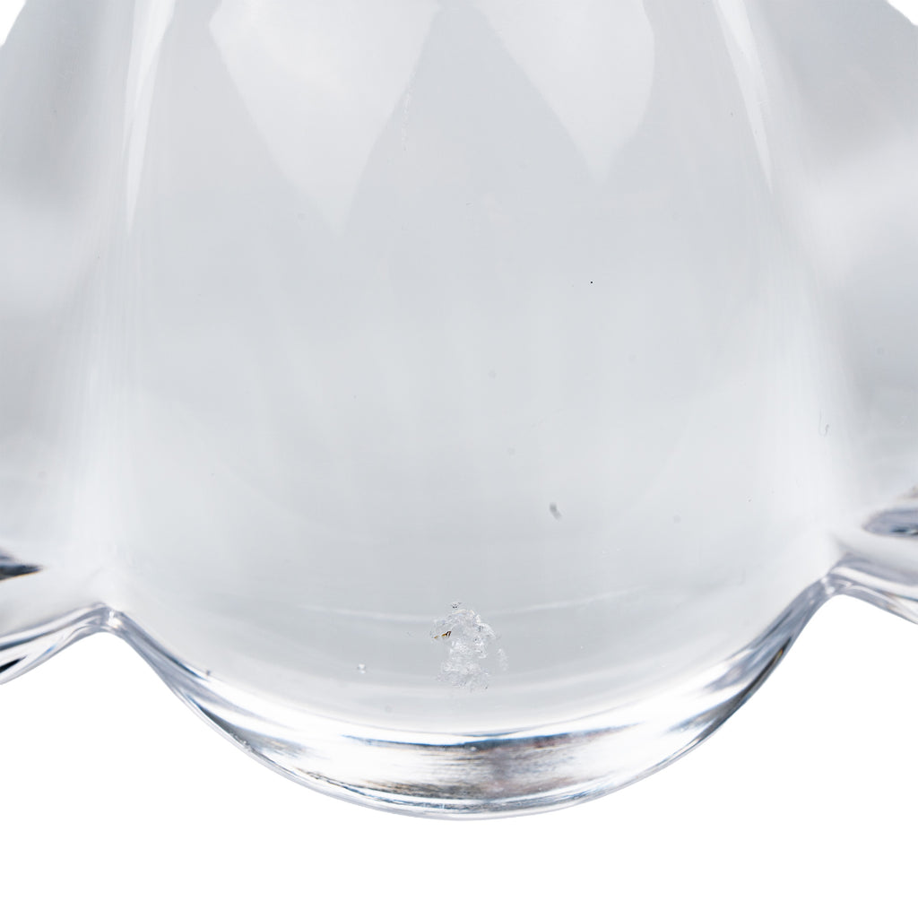 Mikasa Zinnia Lead Crystal Bowl - Clear Zinnia Candy Dish