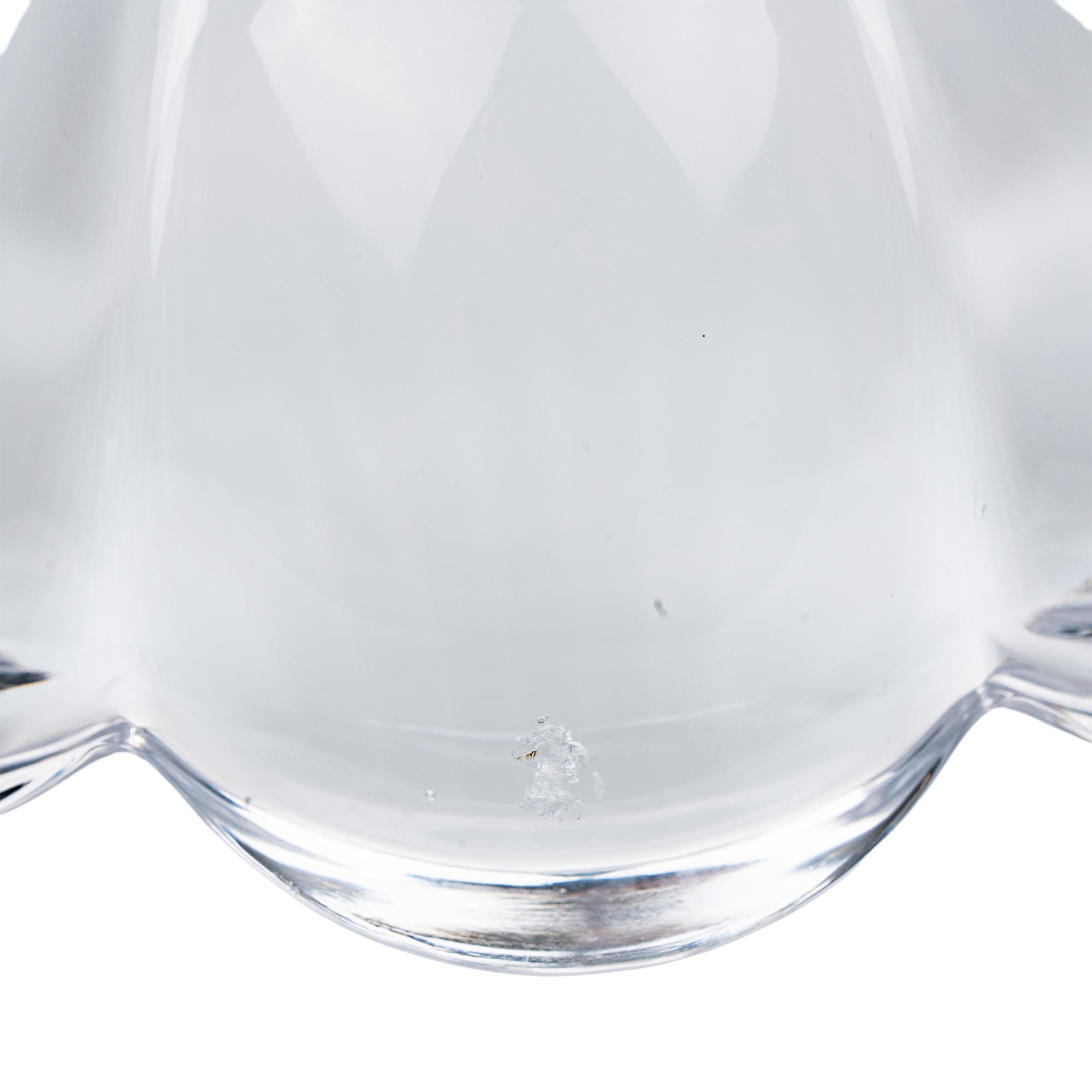 Mikasa Zinnia Lead Crystal Bowl - Clear Zinnia Candy Dish