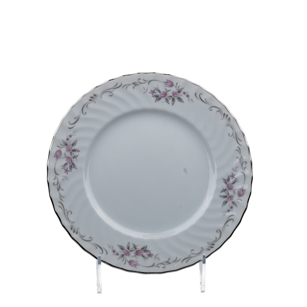 Gold Standard Pink Rose Dinnerware Set - 40-Piece Porcelain