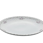 Gold Standard GST1 Porcelain Chop Plate - Scalloped Torse Rim