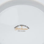Gold Standard Porcelain Soup Tureen with Lid - Scalloped Pink Rose