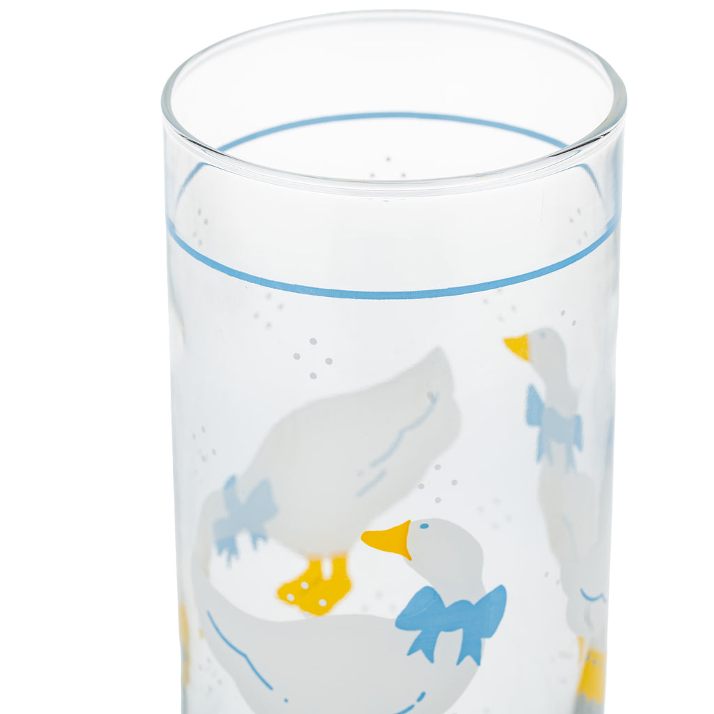 Libbey Country Goose Canister - Tall 7.5in Glass