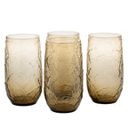 Anchor Hocking Sherwood Spicy Brown Tumbler - Set of 4