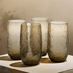 Anchor Hocking Sherwood Spicy Brown Tumbler - Set of 4