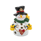 Artmark Chicago Snowman Tealight Luminary - Joy Heart