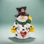 Artmark Chicago Snowman Tealight Luminary - Joy Heart