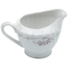 Gold Standard Porcelain Creamer & Covered Sugar Bowl Set - Pink Rose